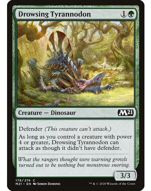 Magic: The Gathering Drowsing Tyrannodon (178) Lightly Played
