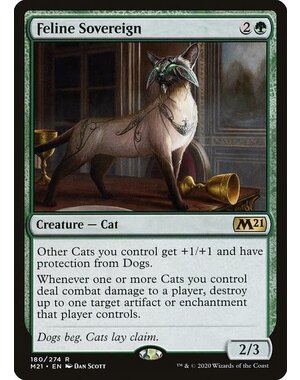 Magic: The Gathering Feline Sovereign (180) Lightly Played