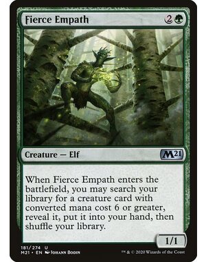 Magic: The Gathering Fierce Empath (181) Near Mint