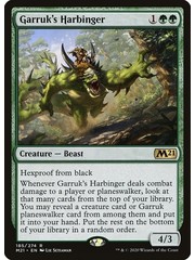 Magic: The Gathering Garruk's Harbinger (185) Lightly Played