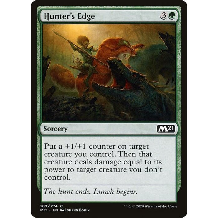 Magic: The Gathering Hunter's Edge (189) Lightly Played