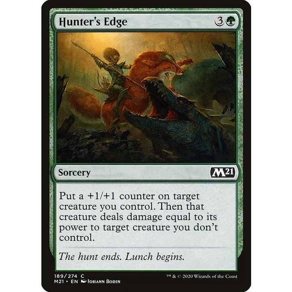 Magic: The Gathering Hunter's Edge (189) Near Mint Foil