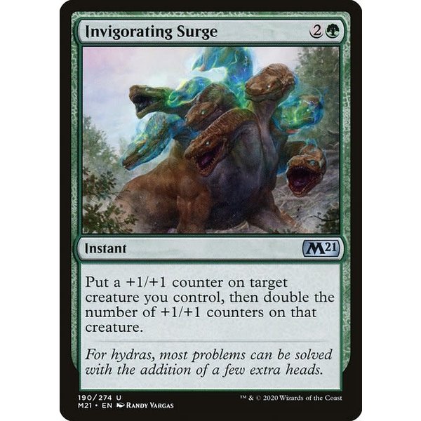 Magic: The Gathering Invigorating Surge (190) Near Mint