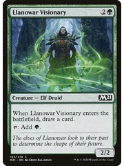 Magic: The Gathering Llanowar Visionary (193) Near Mint