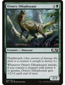 Magic: The Gathering Ornery Dilophosaur (194) Near Mint
