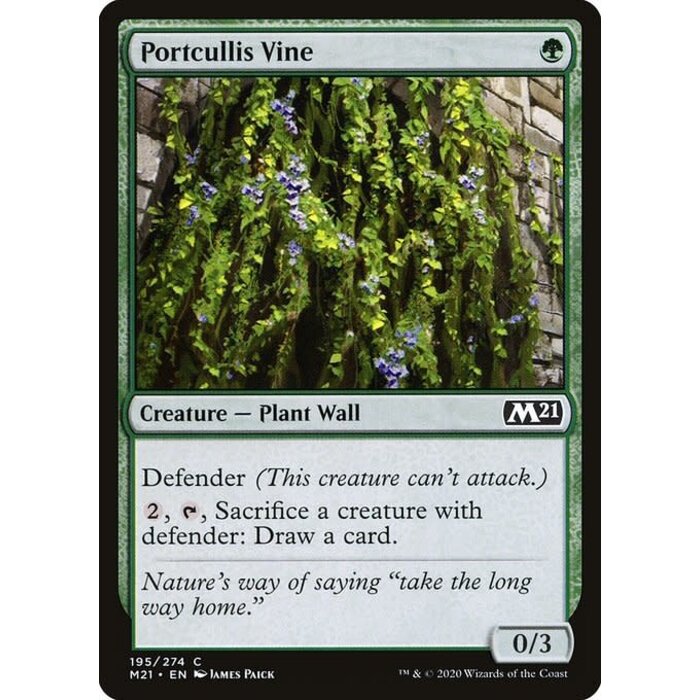 Magic: The Gathering Portcullis Vine (195) Near Mint