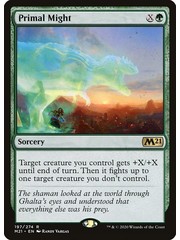 Magic: The Gathering Primal Might (197) Lightly Played