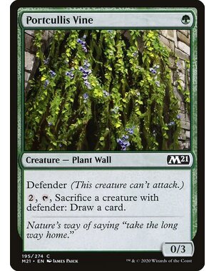 Magic: The Gathering Portcullis Vine (195) Lightly Played