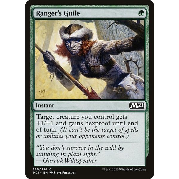 Magic: The Gathering Ranger's Guile (199) Lightly Played