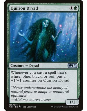 Magic: The Gathering Quirion Dryad (198) Near Mint Foil