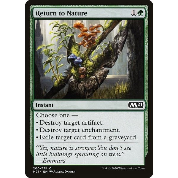 Magic: The Gathering Return to Nature (200) Near Mint
