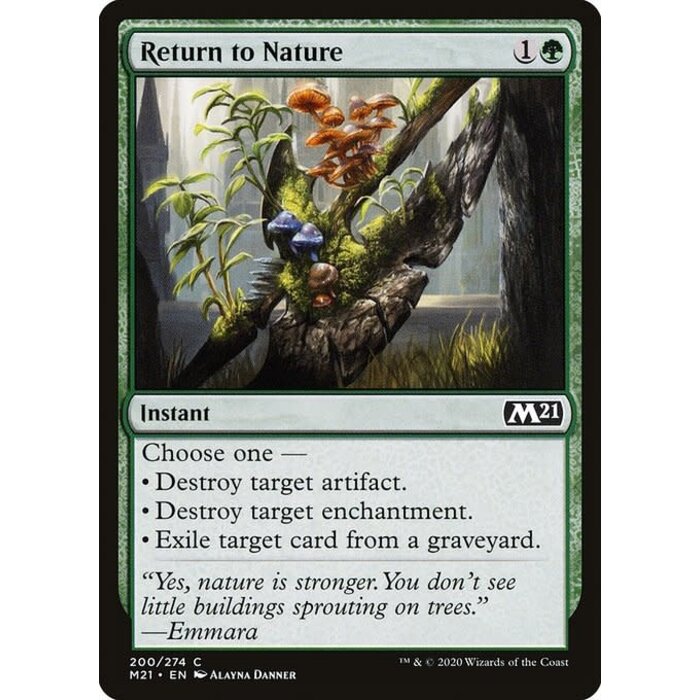 Magic: The Gathering Return to Nature (200) Near Mint
