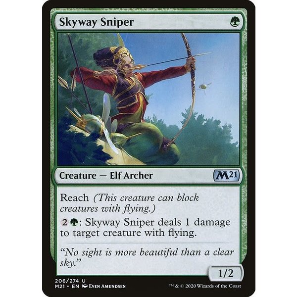 Magic: The Gathering Skyway Sniper (206) Near Mint Foil