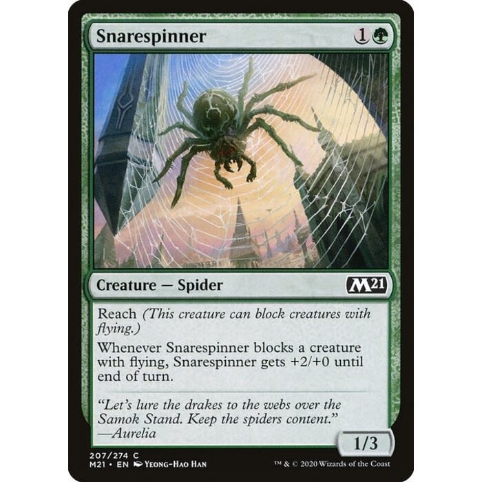 Magic: The Gathering Snarespinner (207) Near Mint Foil
