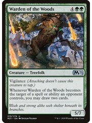 Magic: The Gathering Warden of the Woods (213) Near Mint Foil