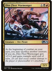 Magic: The Gathering Dire Fleet Warmonger (217) Near Mint