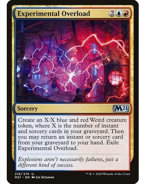 Magic: The Gathering Experimental Overload (218) Near Mint