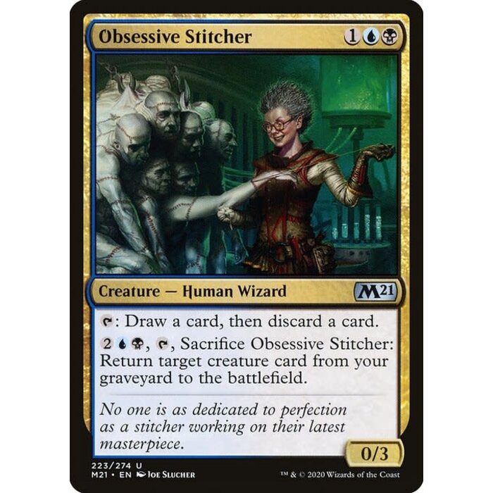 Magic: The Gathering Obsessive Stitcher (223) Lightly Played