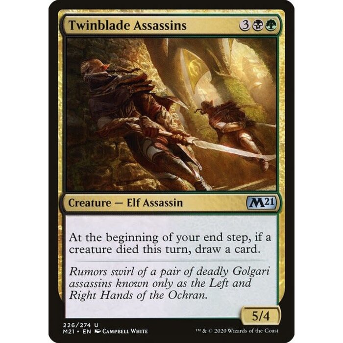Magic: The Gathering Twinblade Assassins (226) Near Mint