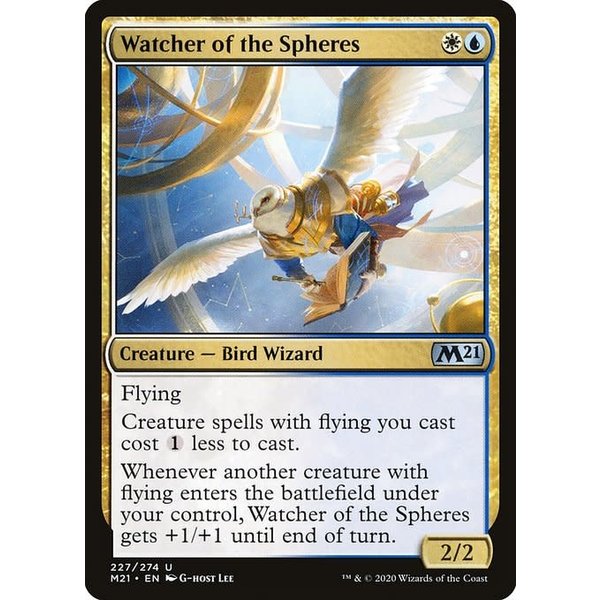 Magic: The Gathering Watcher of the Spheres (227) Lightly Played