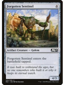 Magic: The Gathering Forgotten Sentinel (231) Lightly Played