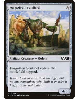 Magic: The Gathering Forgotten Sentinel (231) Lightly Played