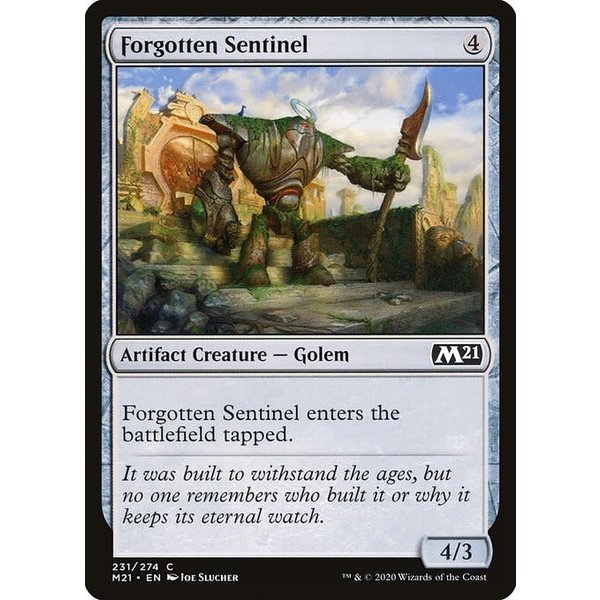 Magic: The Gathering Forgotten Sentinel (231) Near Mint Foil