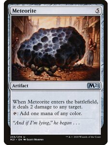 Magic: The Gathering Meteorite (233) Near Mint