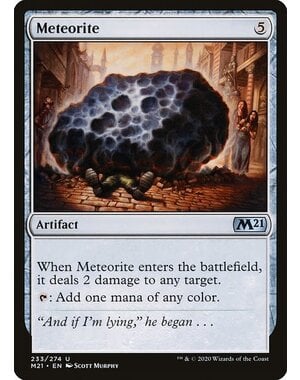 Magic: The Gathering Meteorite (233) Lightly Played