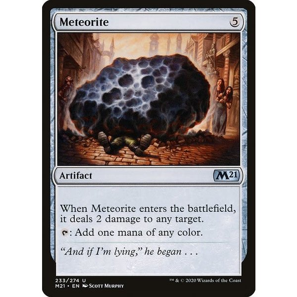 Magic: The Gathering Meteorite (233) Lightly Played