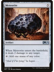 Magic: The Gathering Meteorite (233) Near Mint Foil