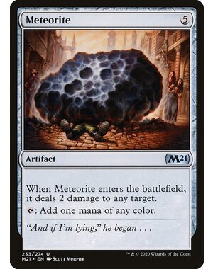 Magic: The Gathering Meteorite (233) Near Mint Foil