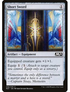 Magic: The Gathering Short Sword (236) Lightly Played