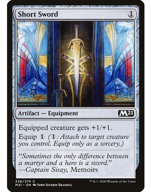 Magic: The Gathering Short Sword (236) Near Mint