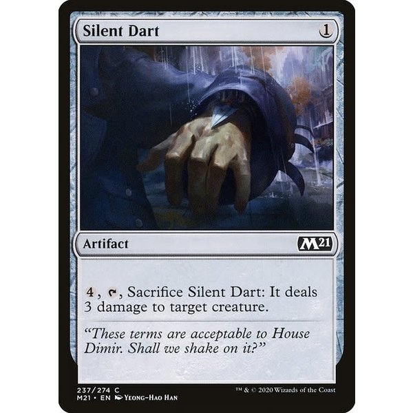 Magic: The Gathering Silent Dart (237) Lightly Played