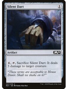 Magic: The Gathering Silent Dart (237) Near Mint Foil