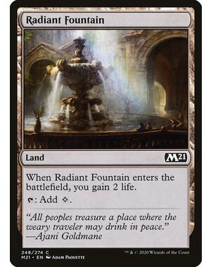 Magic: The Gathering Radiant Fountain (248) Lightly Played