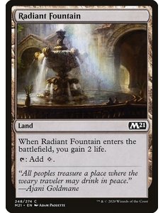 Magic: The Gathering Radiant Fountain (248) Near Mint