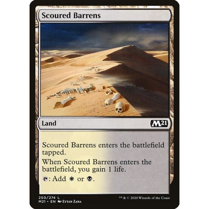 Magic: The Gathering Scoured Barrens (250) Near Mint