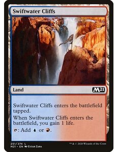 Magic: The Gathering Swiftwater Cliffs (251) Near Mint Foil