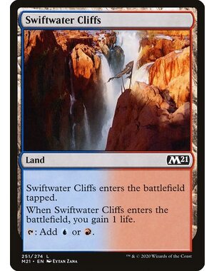 Magic: The Gathering Swiftwater Cliffs (251) Near Mint Foil
