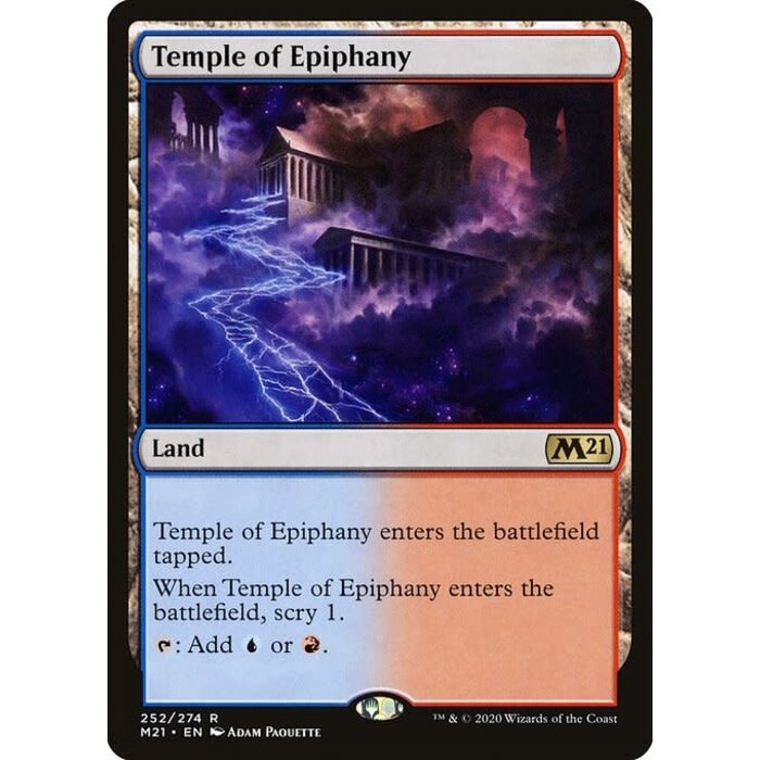Magic: The Gathering Temple of Epiphany (252) Near Mint