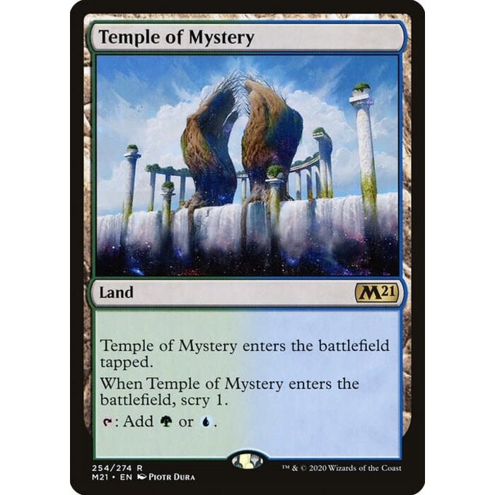 Magic: The Gathering Temple of Mystery (254) Lightly Played