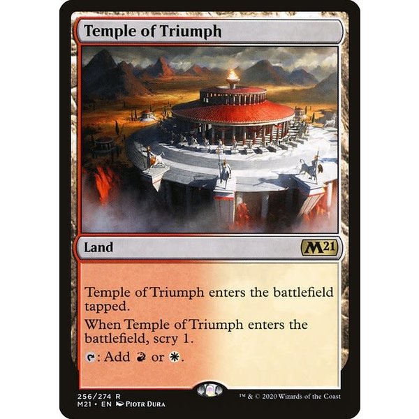Magic: The Gathering Temple of Triumph (256) Lightly Played