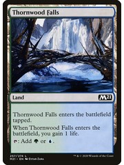 Magic: The Gathering Thornwood Falls (257) Lightly Played