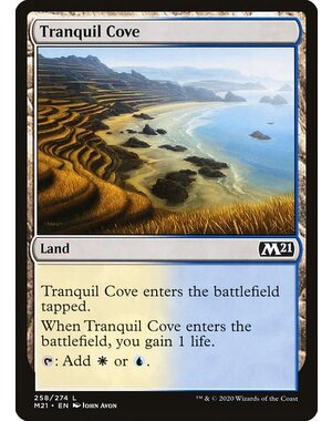 Magic: The Gathering Tranquil Cove (258) Lightly Played