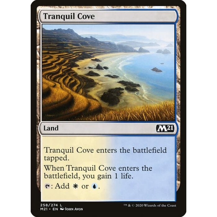 Magic: The Gathering Tranquil Cove (258) Near Mint