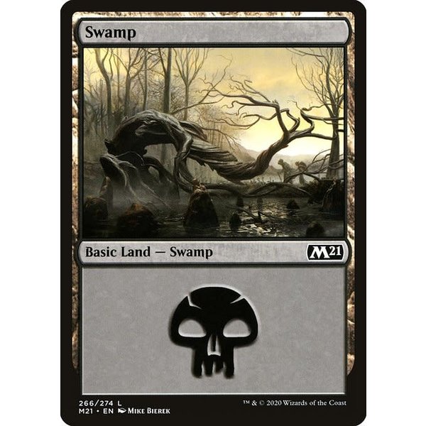 Magic: The Gathering Swamp (266) Lightly Played