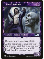 Magic: The Gathering Liliana's Devotee (Showcase) (298) Near Mint Foil