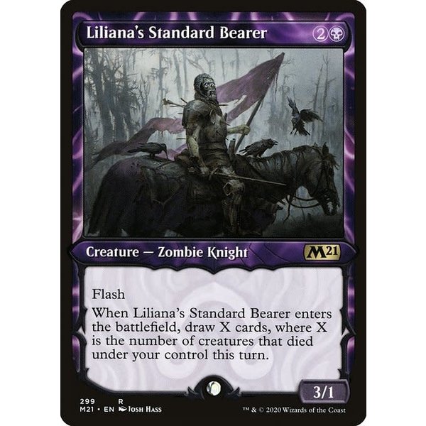 Magic: The Gathering Liliana's Standard Bearer (Showcase) (299) Lightly Played